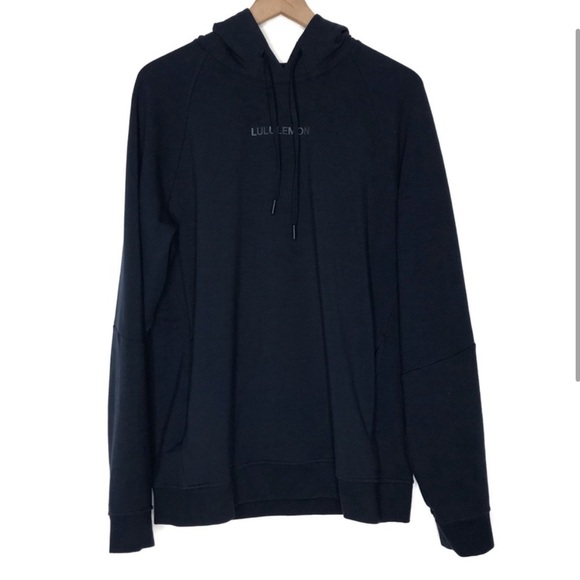 LULULEMON City Sweat Pullover Logo Hoodie Sweater L - Picture 1 of 1